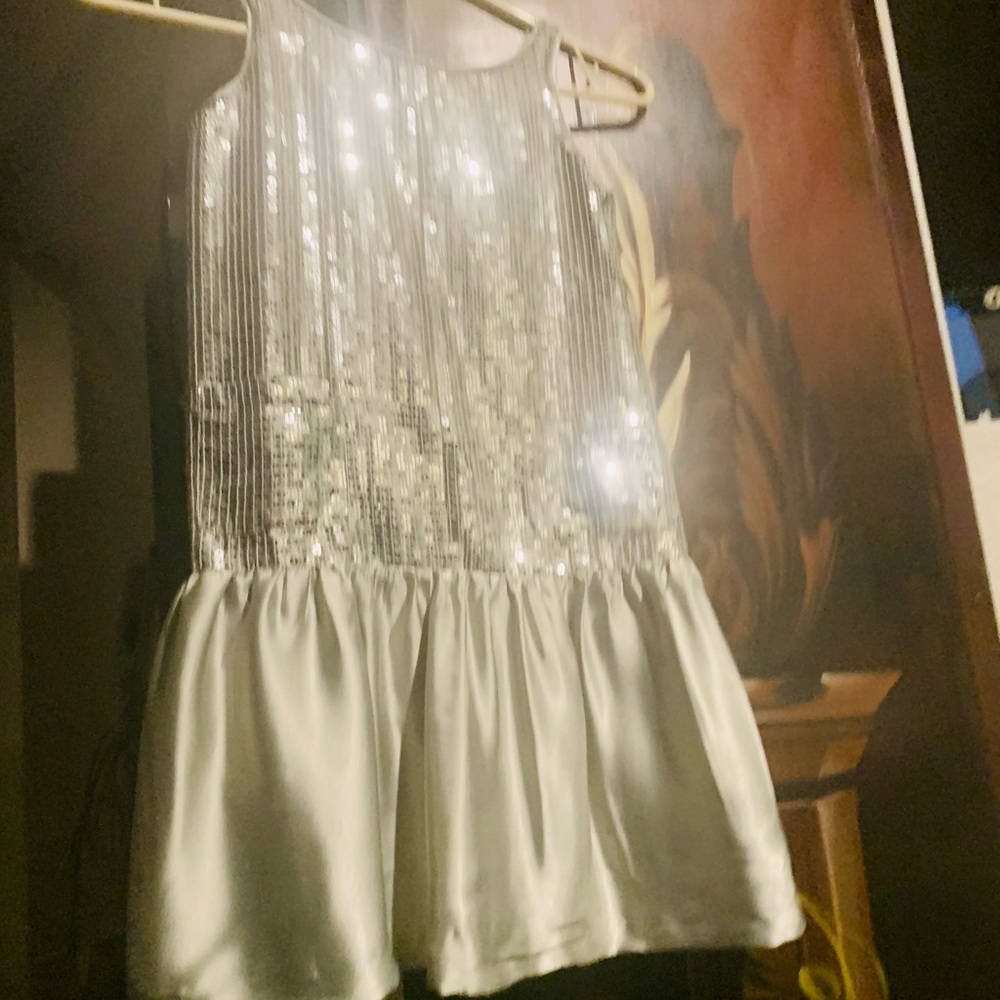 Sequins dress 9-10 girl!